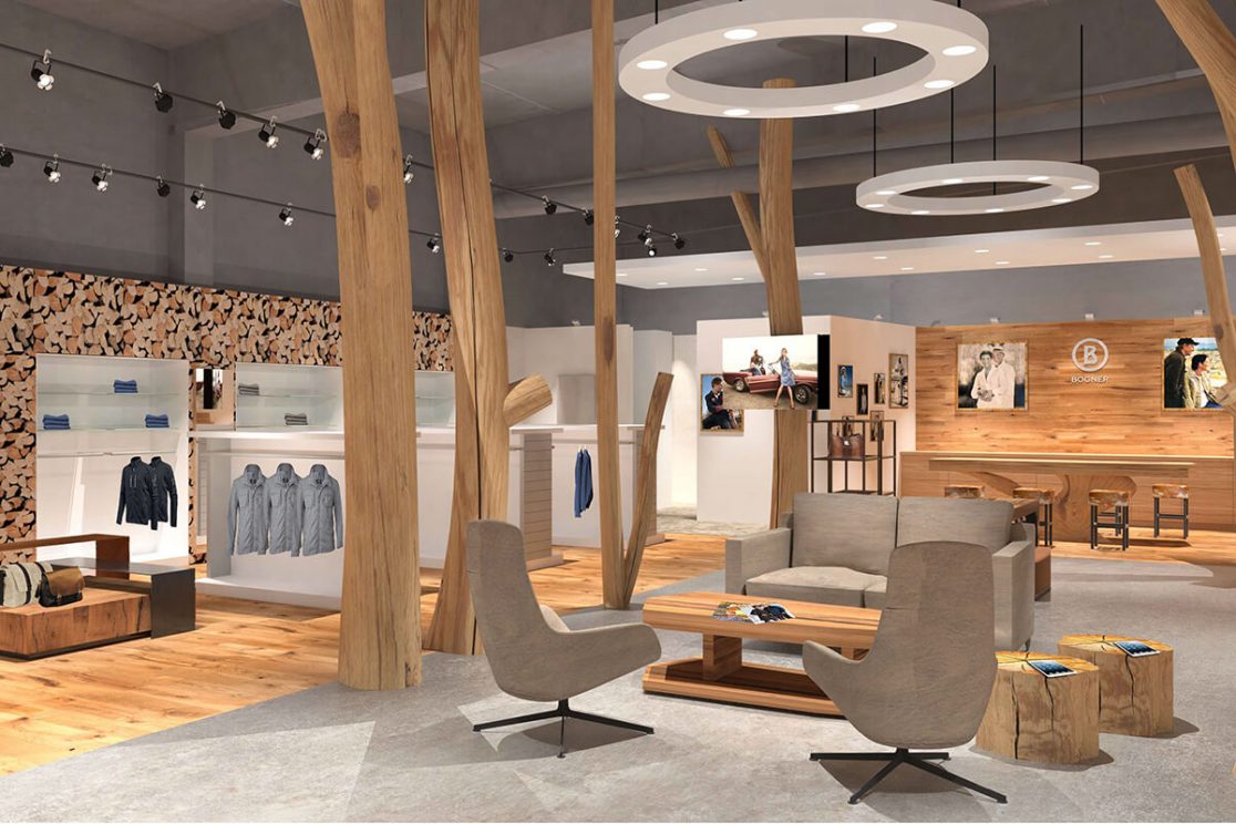 Innenarchitektur: Bogner outlet 11