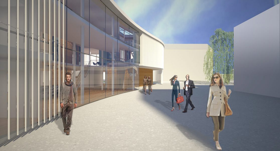 Innenarchitektur, Architektur: Verwaltungsgebäude Bogner 10