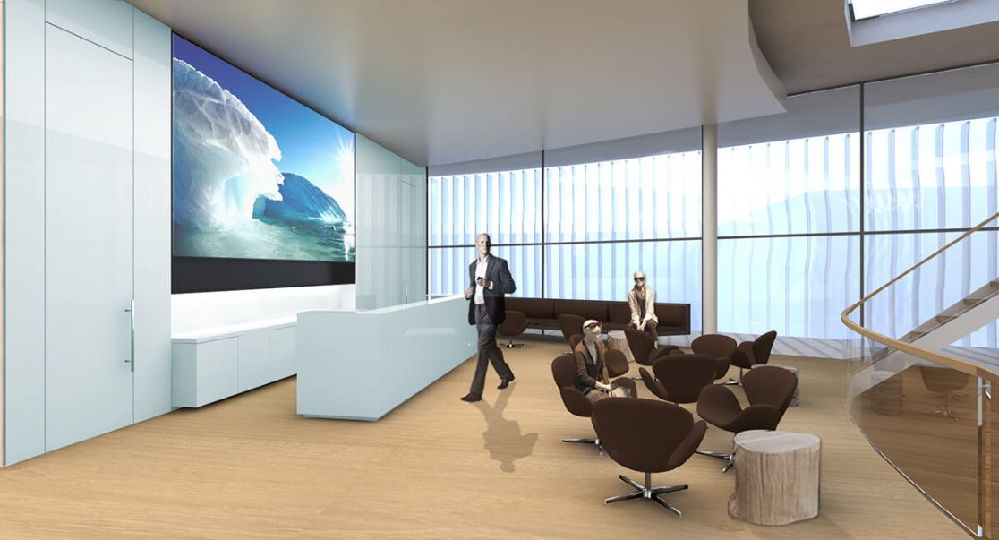 Innenarchitektur, Architektur: Verwaltungsgebäude Bogner 13