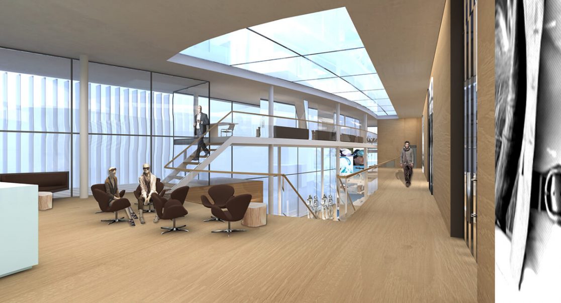 Innenarchitektur, Architektur: Verwaltungsgebäude Bogner 14