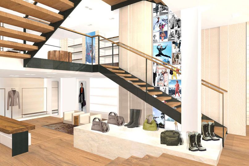 Innenarchitektur: Bogner Flagshipstore Frankfurt 08