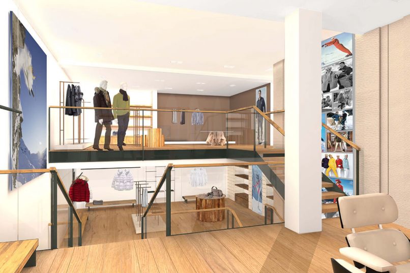 Innenarchitektur: Bogner Flagshipstore Frankfurt 093