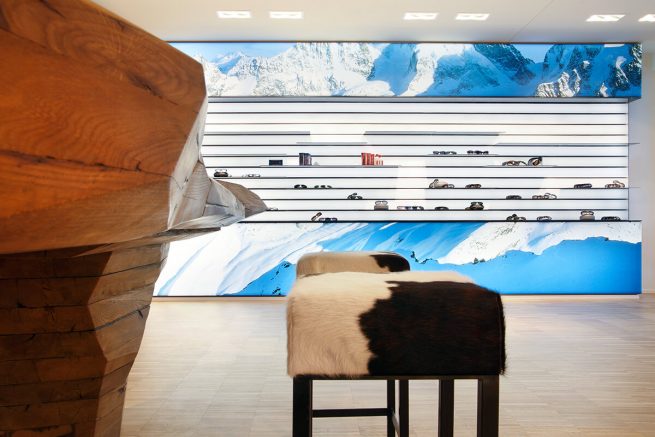 Innenarchitektur: Showroom Bogner Düsseldorf 01