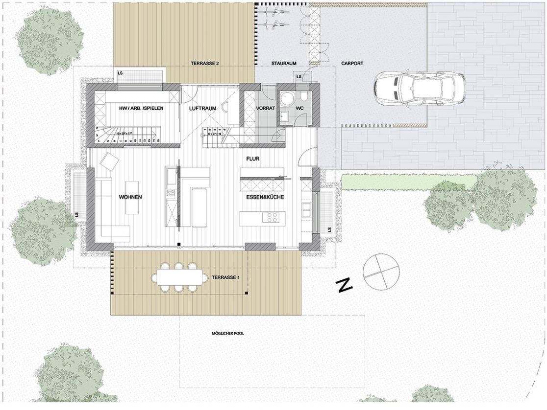 Architektur: Wohnhaus E.