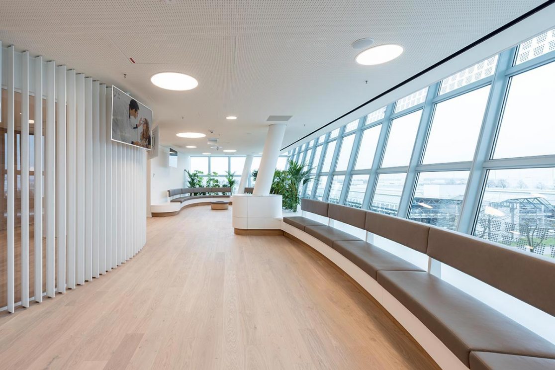 Innenarchitektur: Smile Eyes Augenklinik, Airport München