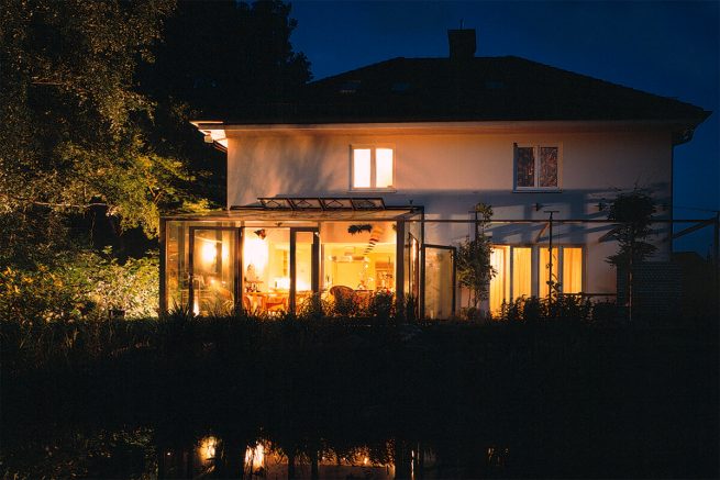 Architektur Anbau Wohnhaus B. Wintergarten 06