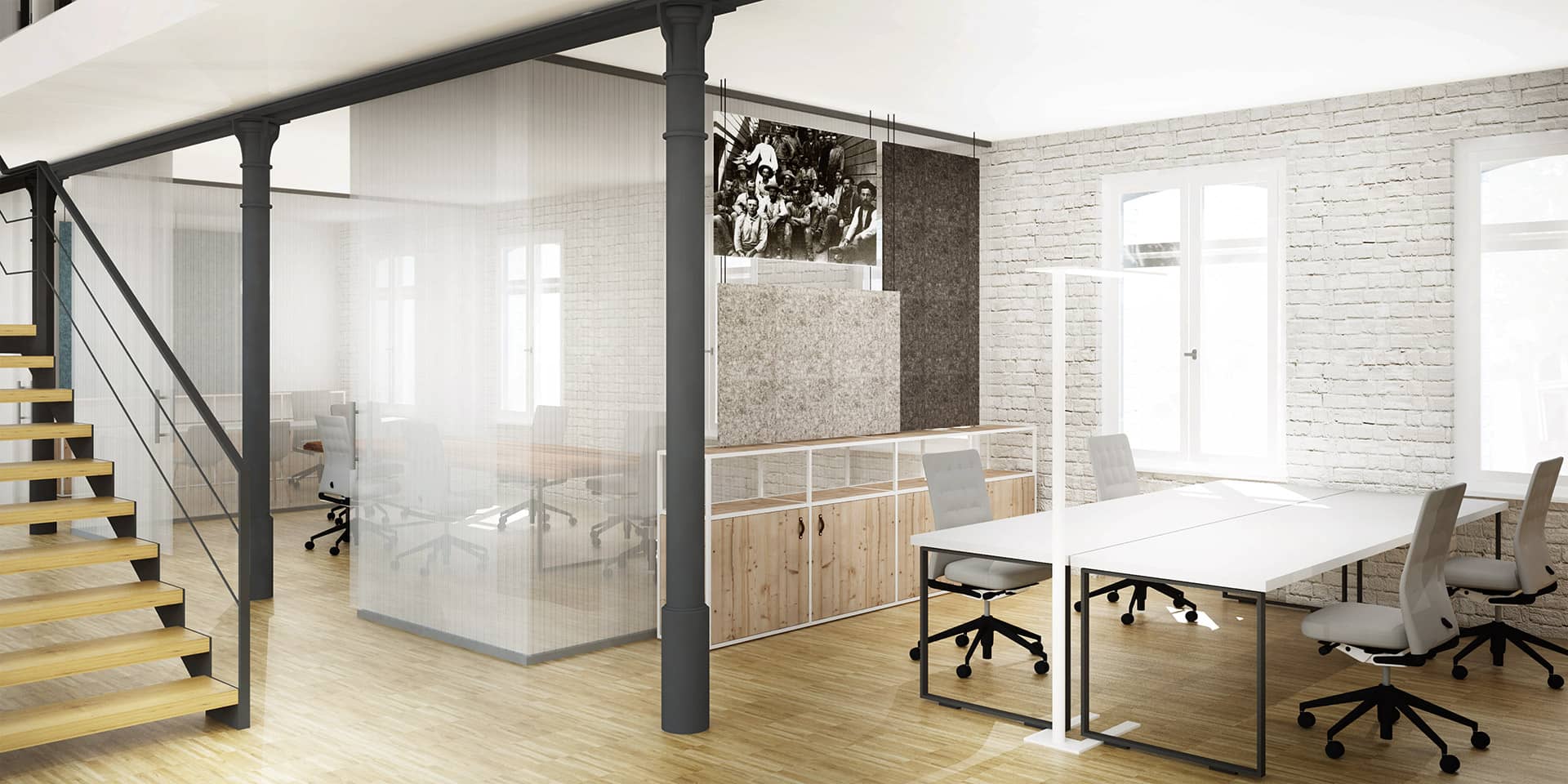 mhp | Architekten Innenarchitekten: Wettbewerb Verwaltung