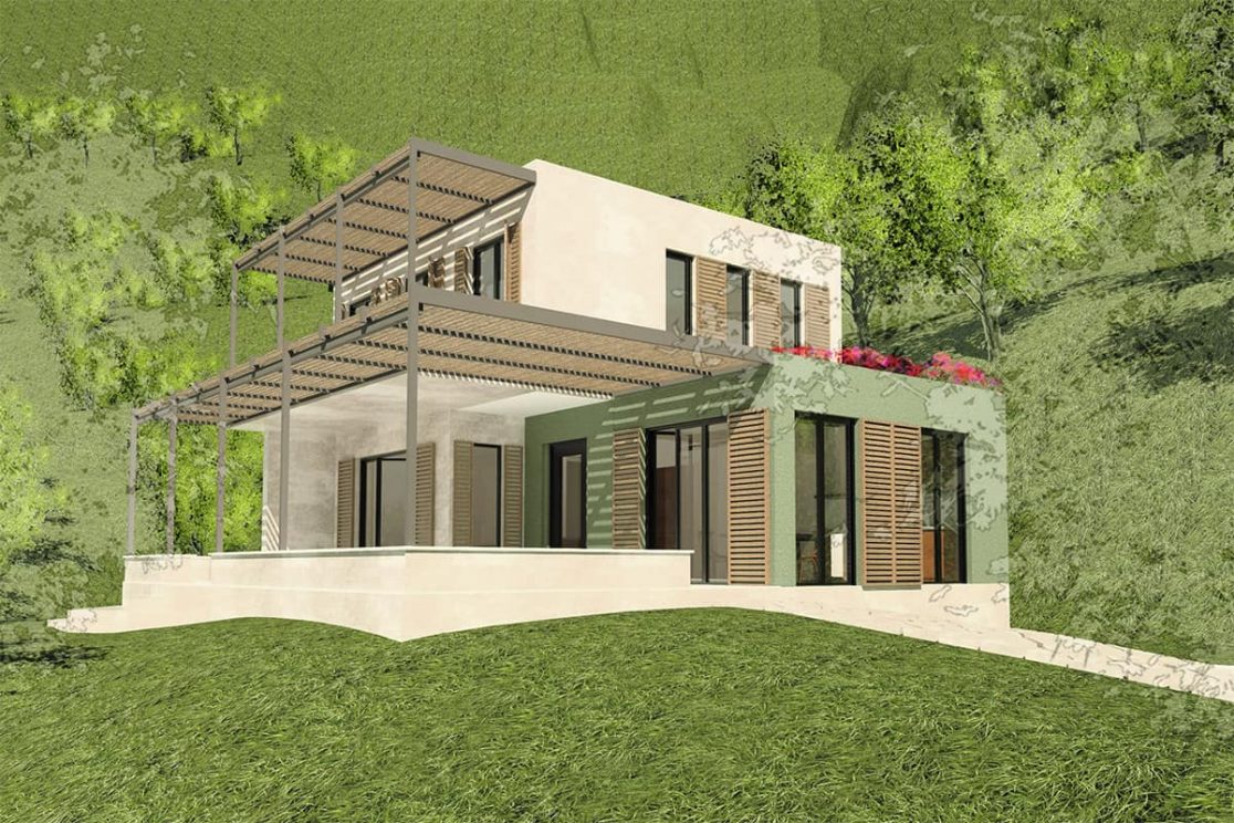 mhp | Architekten Innenarchitekten: Variante, Wohnhaus am Gardasee