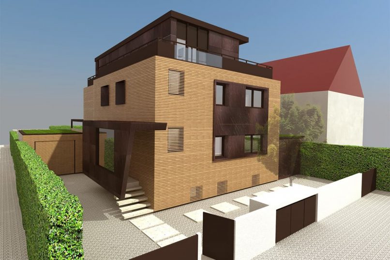 mhp | Architekten Innenarchitekten: Variante, Wohnhaus München-Freimann