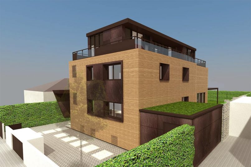 mhp | Architekten Innenarchitekten: Variante, Wohnhaus München-Freimann