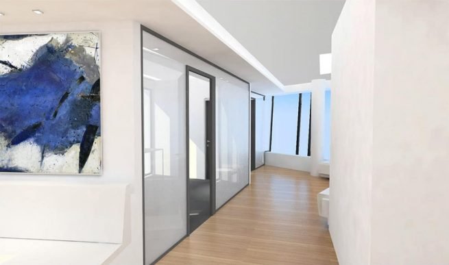 Innenarchitektur: Praxis Augenarzt Huber