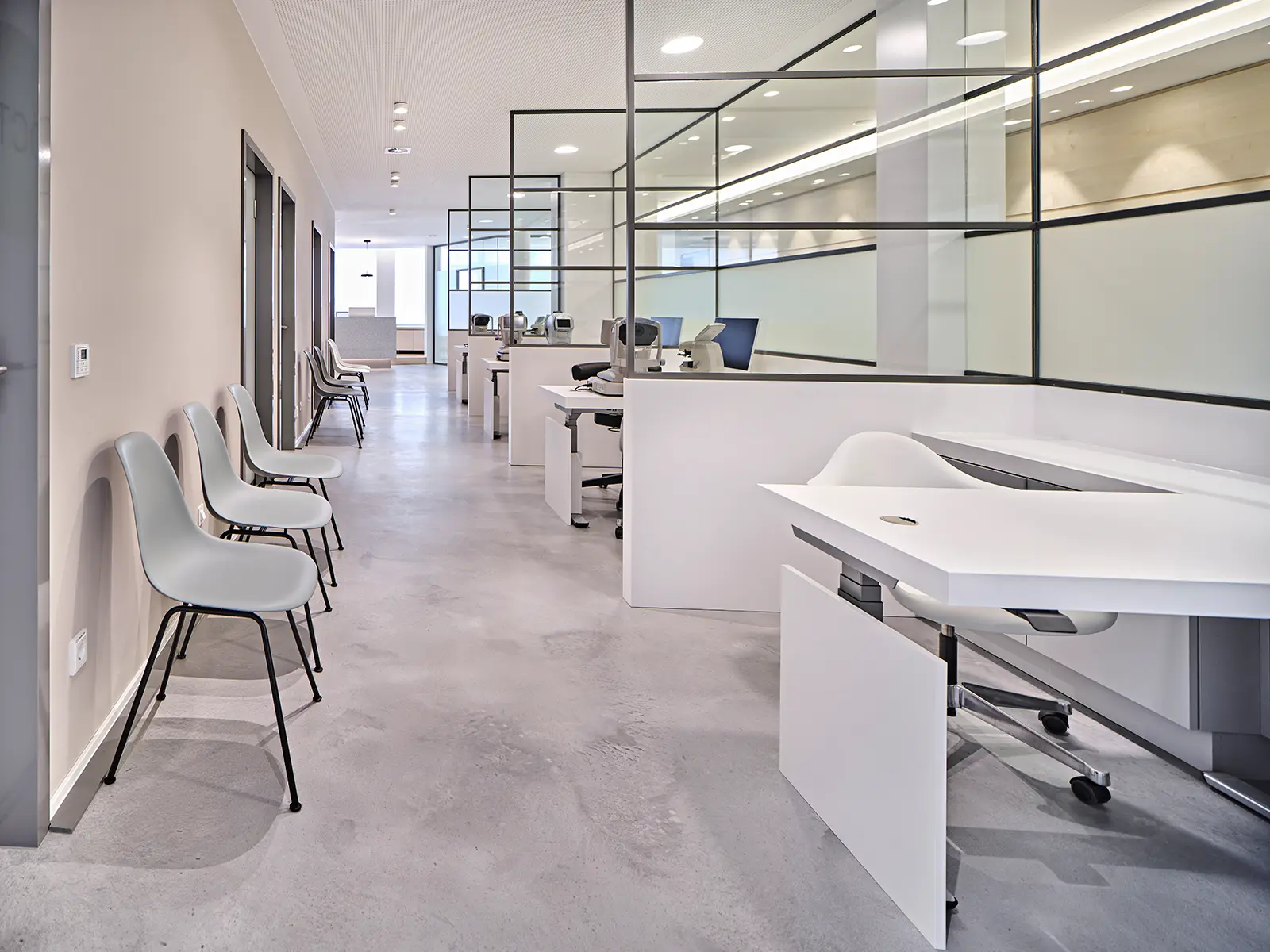Innenarchitektur: Praxis & Klinik für Augenheilkunde