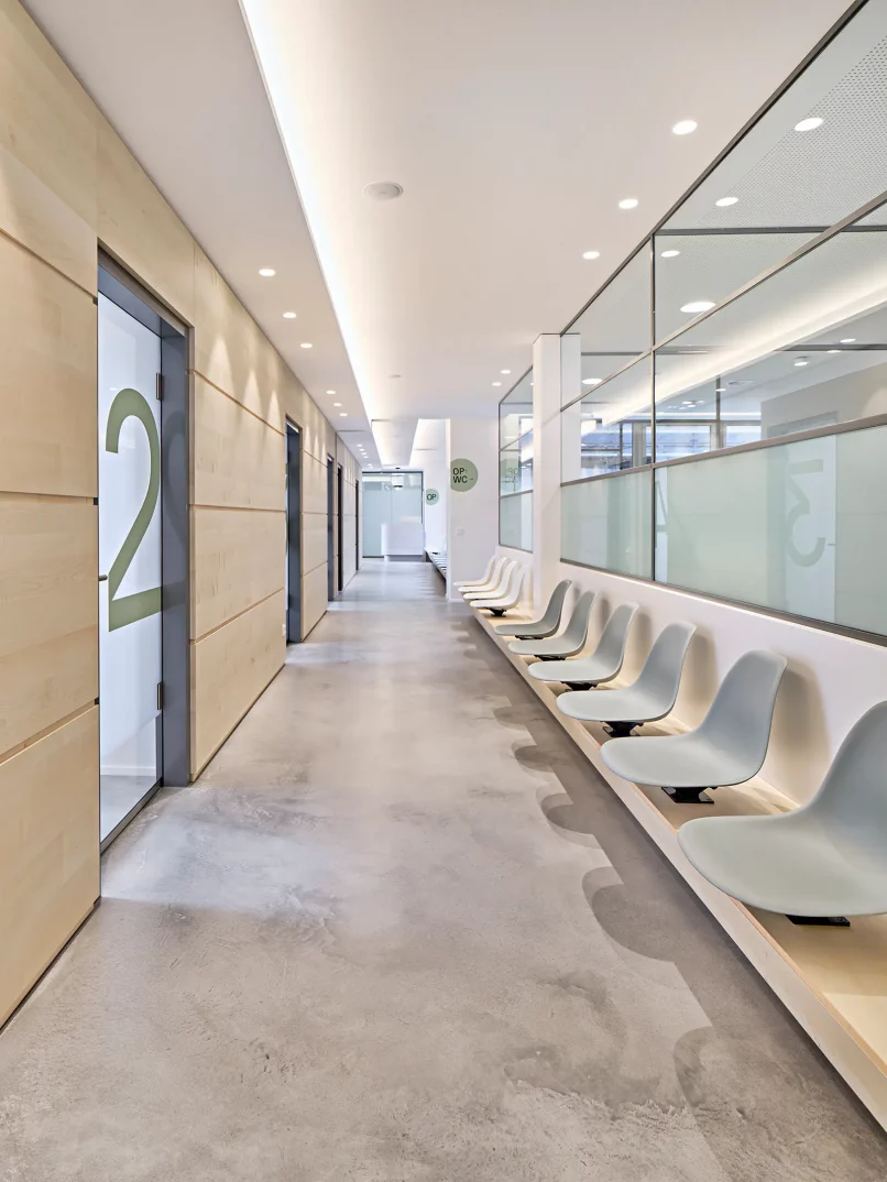 Innenarchitektur: Praxis & Klinik für Augenheilkunde