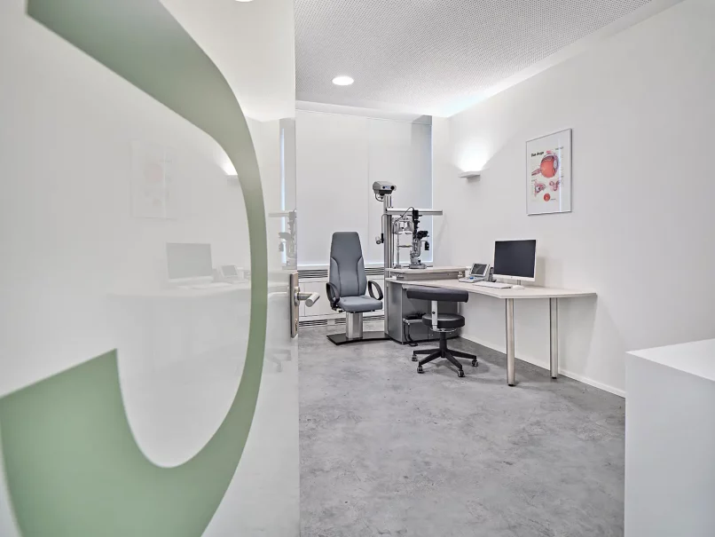 Innenarchitektur: Praxis & Klinik für Augenheilkunde