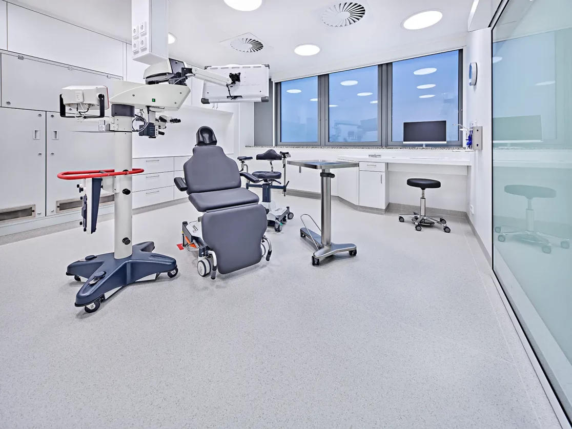 Innenarchitektur: Praxis & Klinik für Augenheilkunde