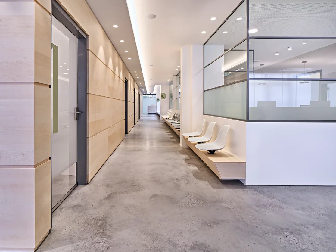 Innenarchitektur: Praxis & Klinik für Augenheilkunde