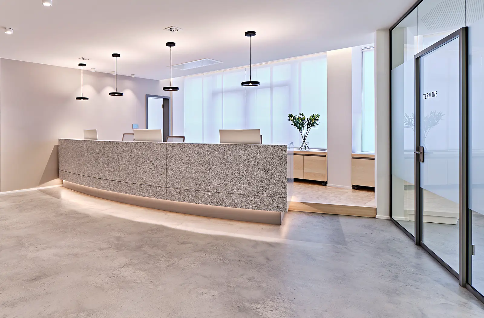 Innenarchitektur: Praxis & Klinik für Augenheilkunde