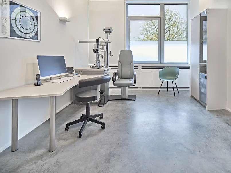 Innenarchitektur: Praxis & Klinik für Augenheilkunde